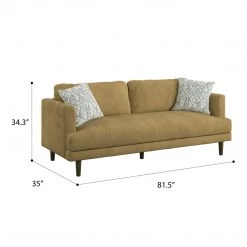 Emerald Home Sofas Juno Sofa Yellow