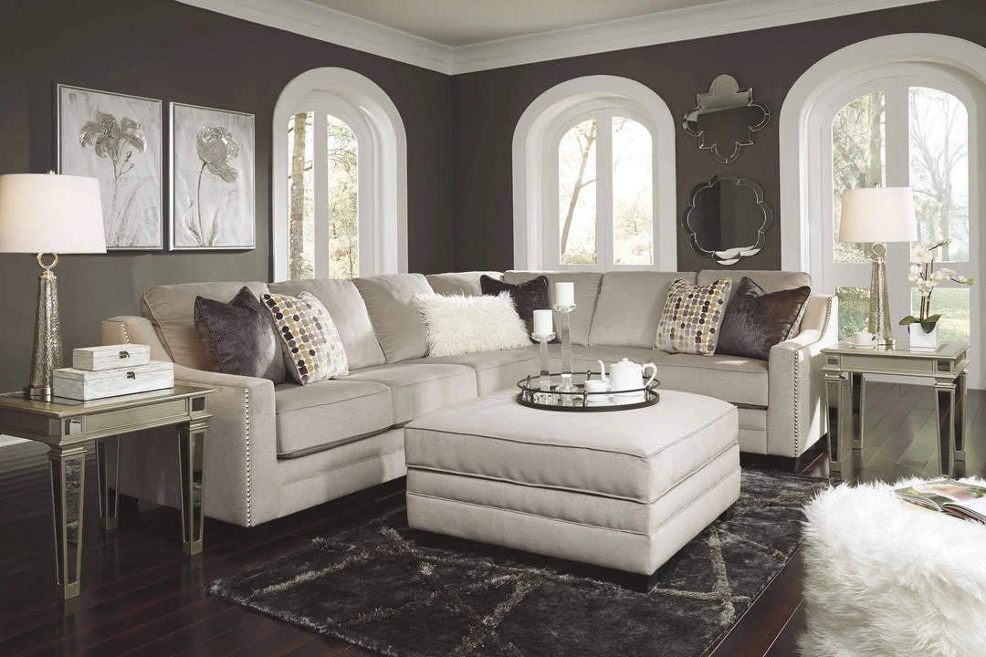 Ashley Furniture Tessani - Silver - Rectangular End Table Tables 9 Ashley Furniture Tessani - Silver - Rectangular End Table Tables