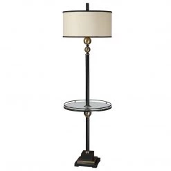 Uttermost Revolution End Table Floor Lamp