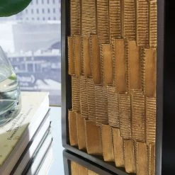 Ashley Furniture Accessories Dairson - Black/gold Finish - Poly Table Lamp (1/cn)