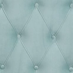 Emerald Home Upholstered King Bed Blue