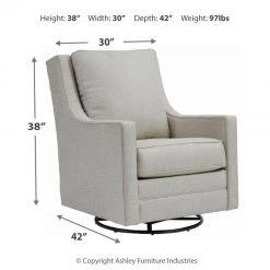 Ashley Furniture Chairs Kambria - Swivel Glider Accent Chair