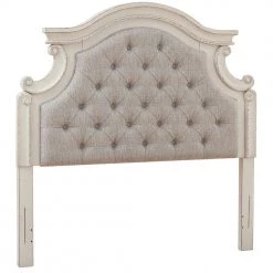 Ashley Furniture Headboards Realyn - Chipped White - Full Uph Panel Headboard 11 Ashley Furniture Headboards Realyn - Chipped White - Full Uph Panel Headboard