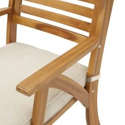 Ashley Furniture Vallerie - Brown - Chairs W/cush/table Set (3/cn) Outdoor Sets