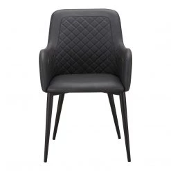 Moe's Home Collection Cantata Dining Chair Black-m2 Chairs