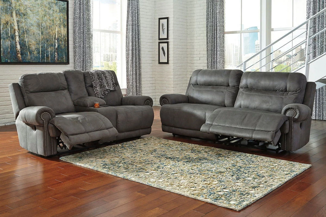 Signature Design By Ashley® Austere - Ultimate Best In Class 2 Seat Reclining Sofa, Double Reclining Loveseat With Console 3 Signature Design By Ashley® Austere - Ultimate Best In Class 2 Seat Reclining Sofa, Double Reclining Loveseat With Console