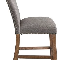 Ashley Furniture Aleeda - Brown/gray - Upholstered Barstool (2/cn)
