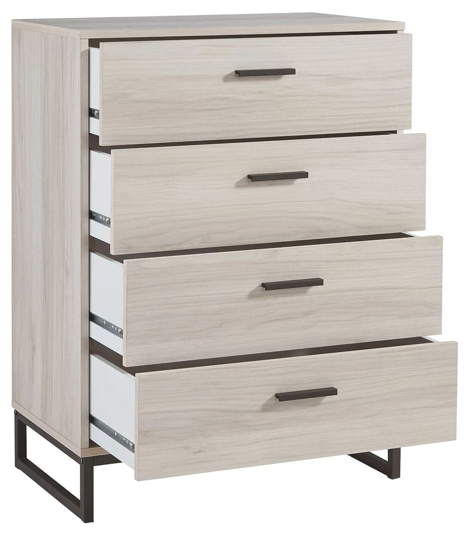 Ashley Furniture Socalle - Natural - Three Drawer Chest Chests 5 Ashley Furniture Socalle - Natural - Three Drawer Chest Chests