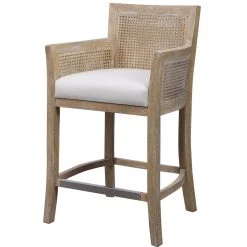 Stools Uttermost Encore Counter Stool, Natural 15 Stools Uttermost Encore Counter Stool, Natural
