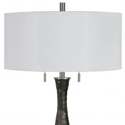 Accessories Uttermost Jothan Frosted Black Table Lamp