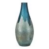 Moe's Home Collection Teardrop Vase Blue Table Decor