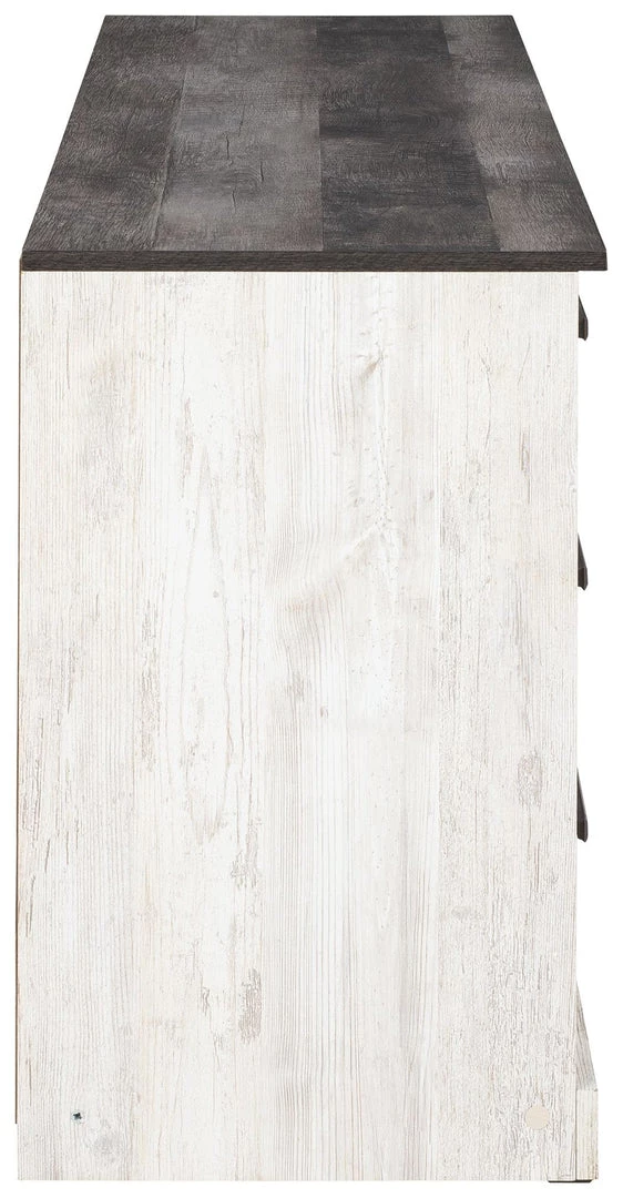 Ashley Furniture Shawburn - Attractive/Charcoal Gray - Six Drawer Dresser Dressers 6 Ashley Furniture Shawburn - Attractive/Charcoal Gray - Six Drawer Dresser Dressers