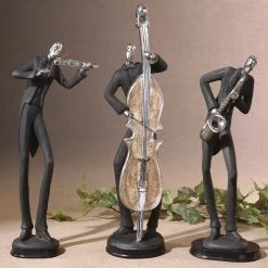 Uttermost Musicians Decorative Figurines, Set/3 Table Decor