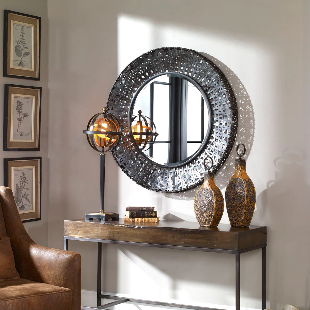 Accessories Uttermost Alita Woven Metal Mirror 6 Accessories Uttermost Alita Woven Metal Mirror