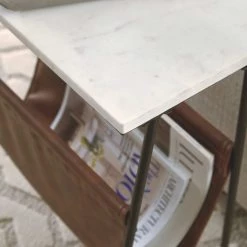 Ashley Furniture Etanbury - Brown/black/white - Accent Table Tables