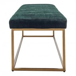 Moe's Home Collection Katie Bench Dark Green Benches
