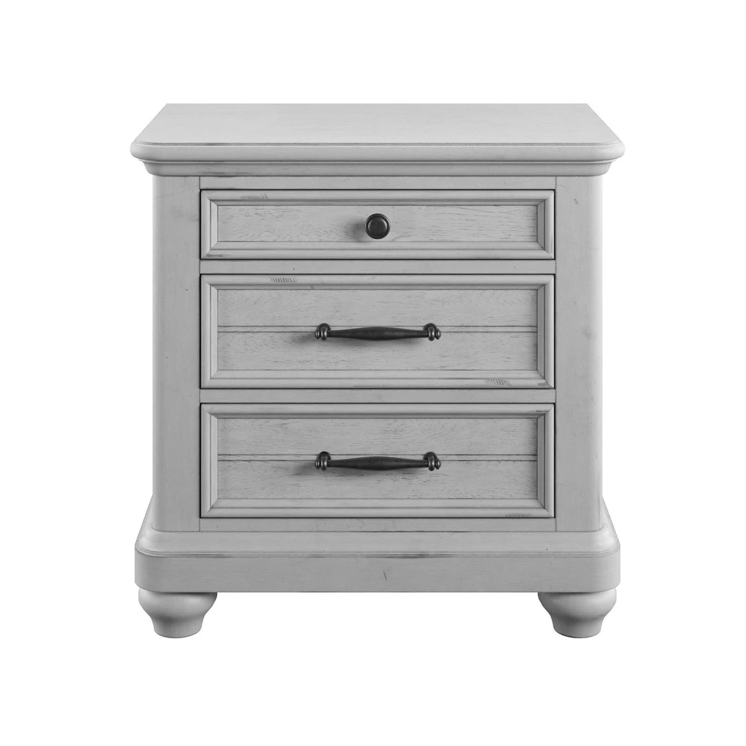 Emerald Home New Haven Nightstand W/USB 4 Emerald Home New Haven Nightstand W/USB