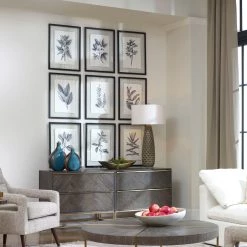 Uttermost Farmhouse Florals Framed Prints, S/9 Accessories