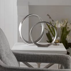 Uttermost Orbits Nickel Ring Sculptures, S/2
