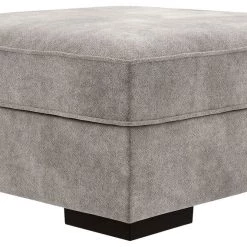 Ashley Furniture Bardarson - Silver - Ottoman With Storage