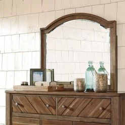 Ashley Furniture Dewitt - Brown - Tray Set (2/cn) Table Decor