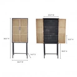 Moe's Home Collection Bodhi Cabinet Cabinets