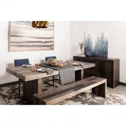 Moe's Home Collection Vintage Bench Large Grey