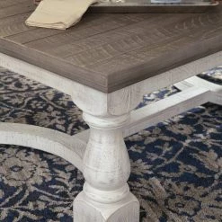 Ashley Furniture Havalance - Gray/white - Rectangular Cocktail Table Tables 9 Ashley Furniture Havalance - Gray/white - Rectangular Cocktail Table Tables