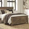 Signature Design By Ashley® Beds Trinell - High Footboard - Panel Bed 2 Signature Design By Ashley® Beds Trinell - High Footboard - Panel Bed