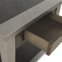 Ashley Furniture Tables Branbury - Grayish Brown - Rectangular End Table