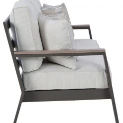 Signature Design By Ashley® Tropicava - Taupe/white - Sofa With Cushion