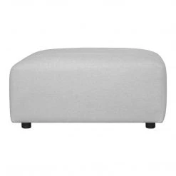 Moe's Home Collection Lyric Ottoman Oatmeal