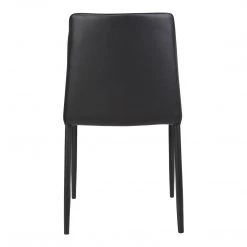 Moe's Home Collection Chairs Nora Pu Dining Chair Black-m2
