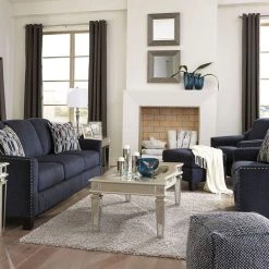 Benchcraft® Creeal Heights - Ink - 2 Pc. - Chair With Ottoman Chair & Ottoman Sets