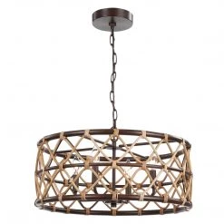 Accessories Uttermost Hilo 4 Light Drum Pendant