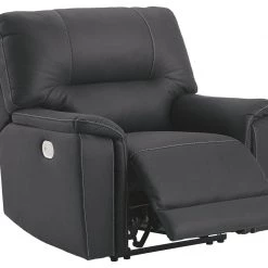 Ashley Furniture Henefer - Midnight - Pwr Recliner/adj Headrest Reclining Furniture