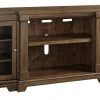 Ashley Furniture Flynnter - Medium Brown - Xl Tv Stand W/fireplace Option TV Stands