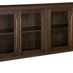 Ashley Furniture Balintmore - Dark Brown - Accent Cabinet - Horizontal