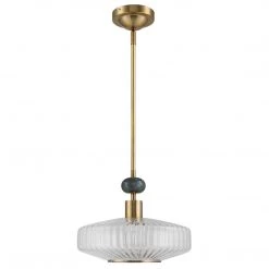 Uttermost Giovane Antique Brass 1 Light Pendant