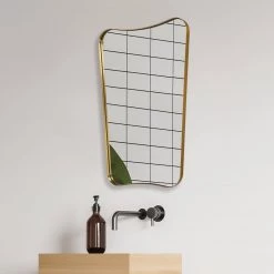 Uttermost Belvoir Brass Mirror Accessories