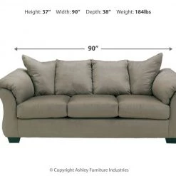 Ashley Furniture Darcy - Sofa Sleeper Contemporary - Sleeper Sofas