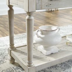 Ashley Furniture Tables Shawnalore - Whitewash - Sofa Table
