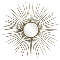 Accessories Uttermost Golden Rays Starburst Mirror