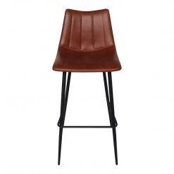 Moe's Home Collection Stools Alibi Barstool Brown-m2