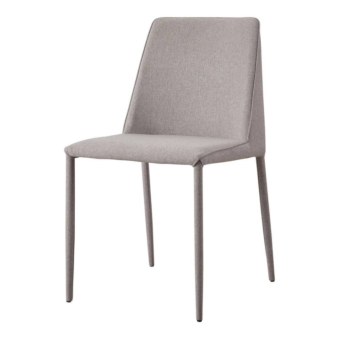 Moe's Home Collection Chairs Nora Fabric Dining Chair Light Grey-m2 8 Moe's Home Collection Chairs Nora Fabric Dining Chair Light Grey-m2
