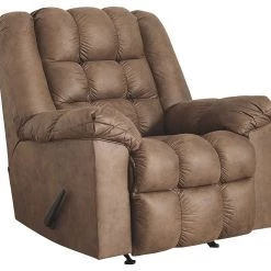 Ashley Furniture Adrano - Bark - Rocker Recliner Reclining Furniture