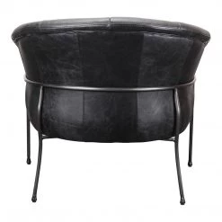 Moe's Home Collection Gordon Arm Chair Black Chairs