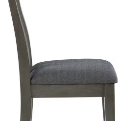 Ashley Furniture Hallanden - Black / Gray - Dining Uph Side Chair (2/cn) Chairs 14 Ashley Furniture Hallanden - Black / Gray - Dining Uph Side Chair (2/cn) Chairs