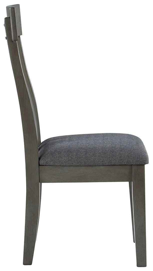 Ashley Furniture Hallanden - Black / Gray - Dining Uph Side Chair (2/cn) Chairs 8 Ashley Furniture Hallanden - Black / Gray - Dining Uph Side Chair (2/cn) Chairs