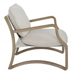 Uttermost Melora Solid Oak Accent Chair Chairs